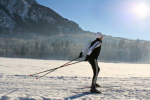 Nordic Skiing woman, Moving Spirit Pilates, Fitness Vancouver