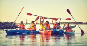 Rafting up, Moving Spirit Pilates, North Vancouver Pilates 